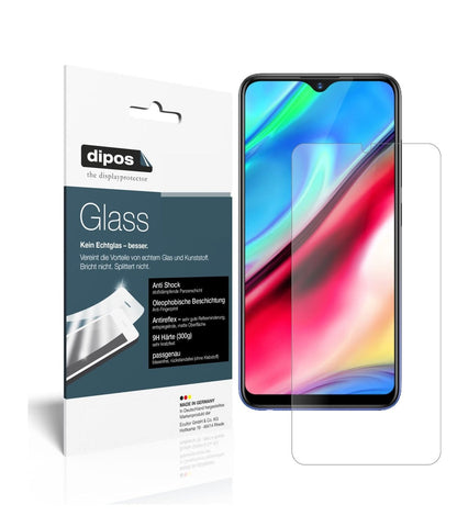 Matte Displayschutzfolie von dipos passend für Vivo Y91, 9H kratzfest und blasenfrei montiert