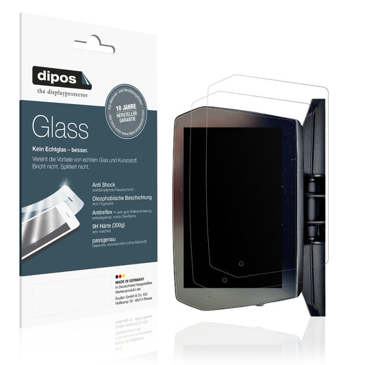Matte Displayschutzfolie von dipos passend für Voge SR4 Max, 9H kratzfest und blasenfrei montiert