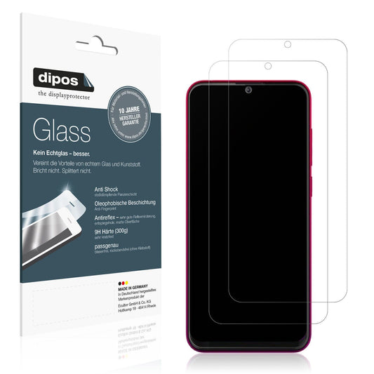 Matte Displayschutzfolie von dipos passend für WALTON Primo RM4, 9H kratzfest und blasenfrei montiert