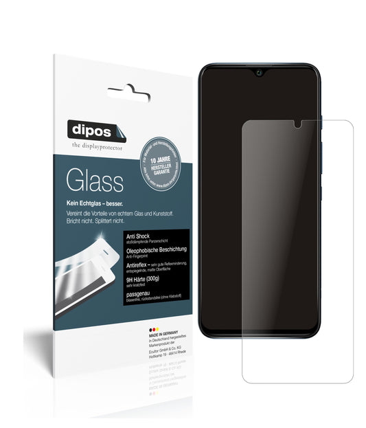 Matte Displayschutzfolie von dipos passend für Wiko Power U30, 9H kratzfest und blasenfrei montiert
