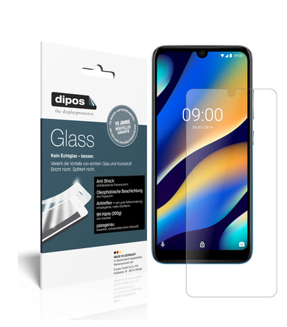 Matte Displayschutzfolie von dipos passend für Wiko View 3 Lite, 9H kratzfest und blasenfrei montiert