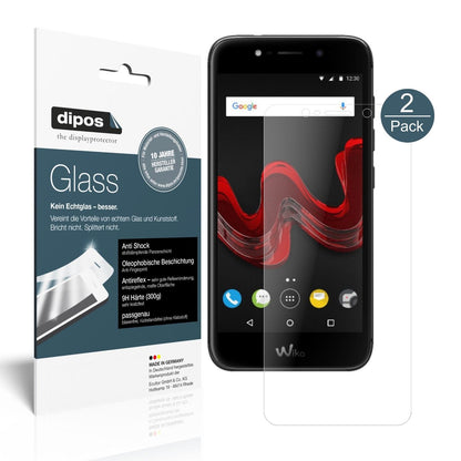 Matte Displayschutzfolie von dipos passend für Wiko Wim Lite, 9H kratzfest und blasenfrei montiert
