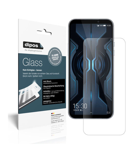 Matte Displayschutzfolie von dipos passend für Xiaomi Black Shark 2 Pro, 9H kratzfest und blasenfrei montiert