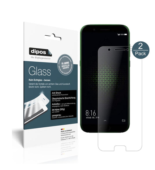Matte Displayschutzfolie von dipos passend für Xiaomi Black Shark, 9H kratzfest und blasenfrei montiert