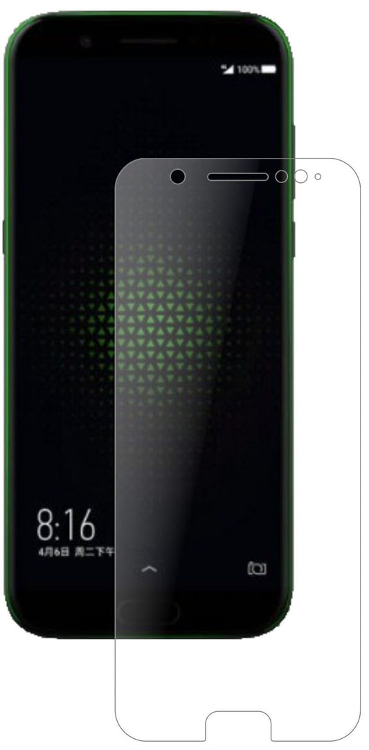 Matte Displayschutzfolie von dipos passend für Xiaomi Black Shark, 9H kratzfest und blasenfrei montiert