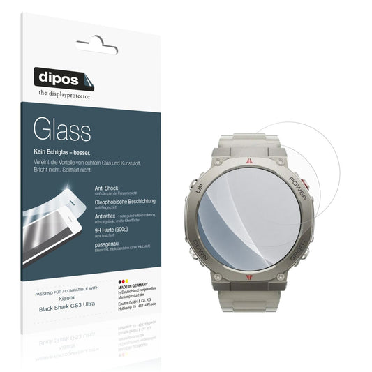 Matte Displayschutzfolie von dipos passend für Xiaomi Black Shark GS3 Ultra, 9H kratzfest und blasenfrei montiert