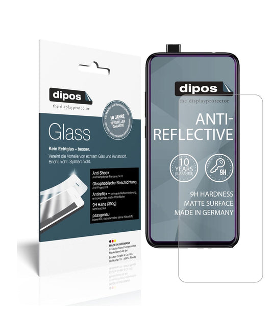 Matte Displayschutzfolie von dipos passend für Xiaomi Redmi K20 Pro, 9H kratzfest und blasenfrei montiert