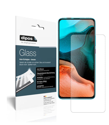 Matte Displayschutzfolie von dipos passend für Xiaomi Redmi K30 Pro, 9H kratzfest und blasenfrei montiert