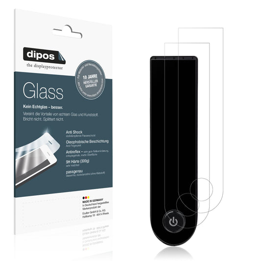Matte Displayschutzfolie von dipos passend für Xiaomi Scooter 5 Pro, 9H kratzfest und blasenfrei montiert