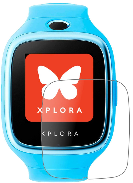 Matte Displayschutzfolie von dipos passend für XPLORA 3S, 9H kratzfest und blasenfrei montiert