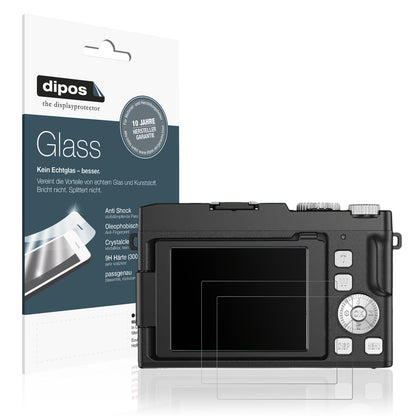 Matte Displayschutzfolie von dipos passend für YiFuar 075bk Digitalkamera, 9H kratzfest und blasenfrei montiert