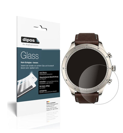 Matte Displayschutzfolie von dipos passend für Zepp Z Smartwatch, 9H kratzfest und blasenfrei montiert