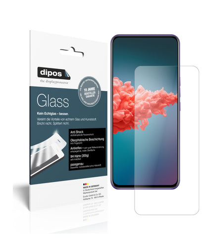 Matte Displayschutzfolie von dipos passend für ZTE A20 5G, 9H kratzfest und blasenfrei montiert