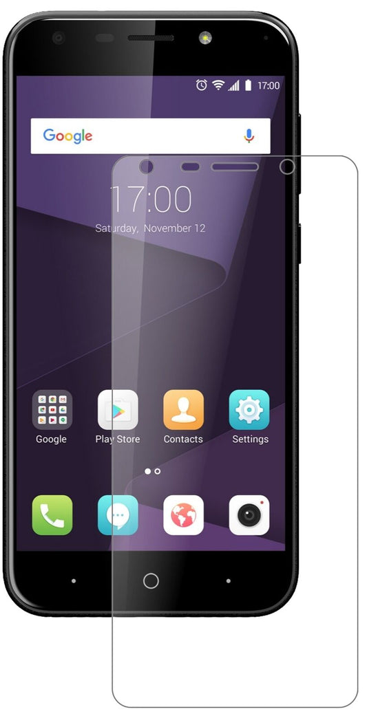 Matte Displayschutzfolie von dipos passend für ZTE Blade A6, 9H kratzfest und blasenfrei montiert