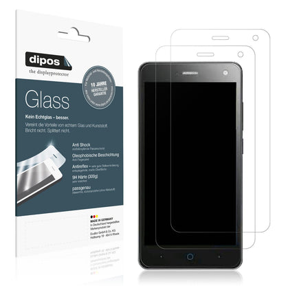 Matte Displayschutzfolie von dipos passend für ZTE Blade L3, 9H kratzfest und blasenfrei montiert