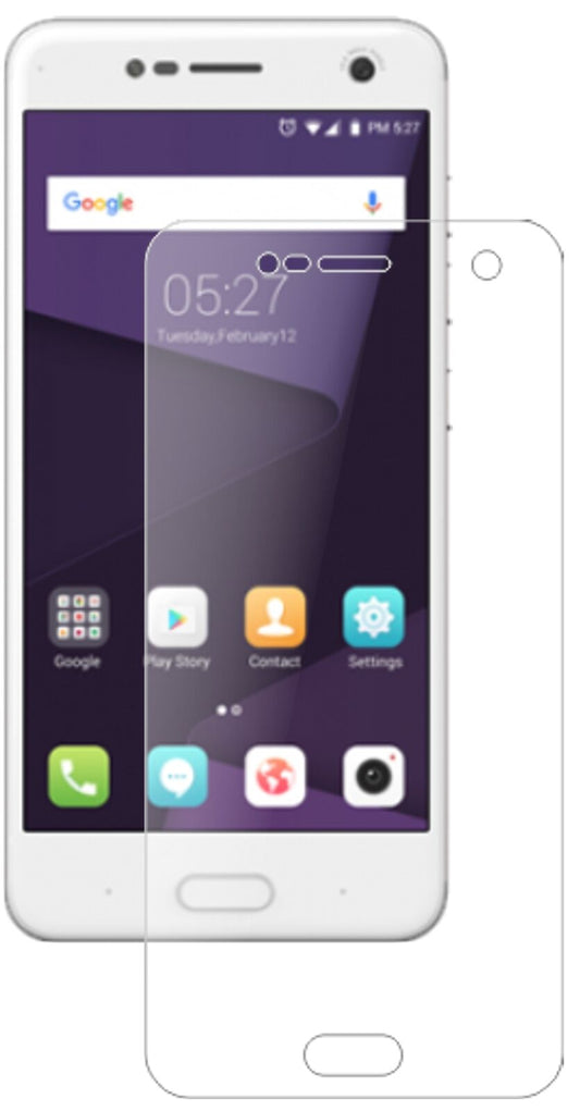 Matte Displayschutzfolie von dipos passend für ZTE Blade V8, 9H kratzfest und blasenfrei montiert