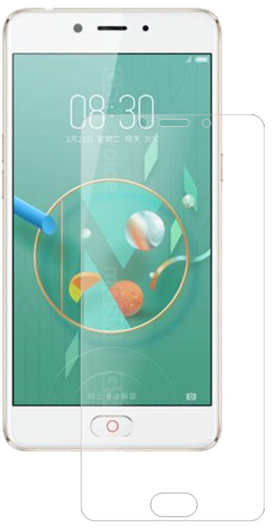 Matte Displayschutzfolie von dipos passend für ZTE Nubia N2, 9H kratzfest und blasenfrei montiert