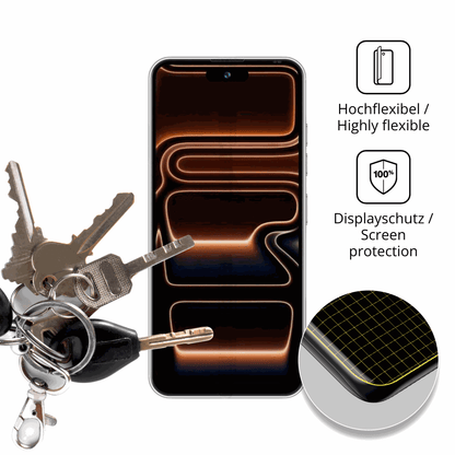 dipos Displayschutz für Peace Nova 17 Pro, transparente Oberfläche, geringe Dicke und perfekte Passform