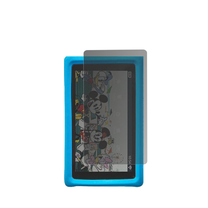 PebbleGear Disney mit aufgebrachtem dipos Displayschutz, der seitliche Einblicke blockiert