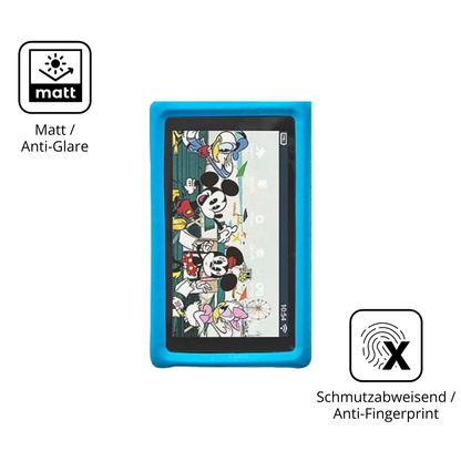 9H Hartbeschichtete, flexible Folie passend zugeschnitten für Pebble Gear Disney