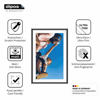 Displayschutz hergestellt in Deutschland, höchste Qualität made in Germany