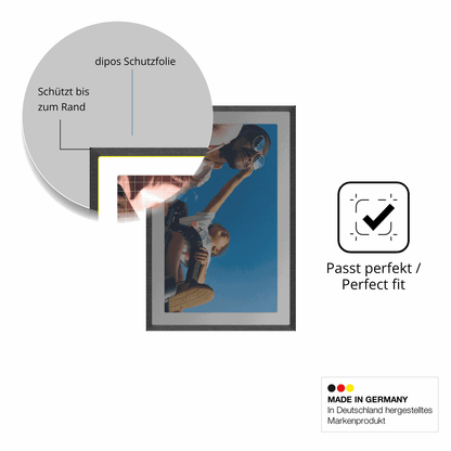 Blickschutzfolie für pexar 11 Zoll Digitaler Bilderrahmen matt Schutzfolie Privacy