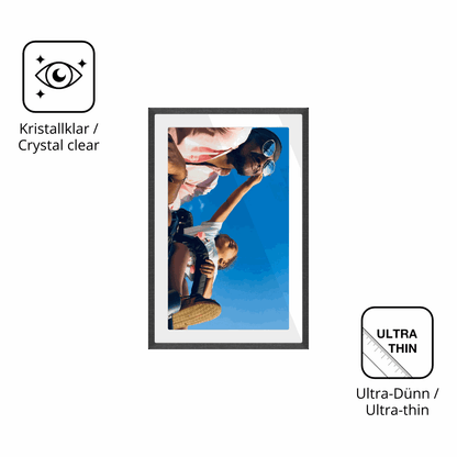 2x Schutzfolie klar für pexar 11 Zoll Digitaler Bilderrahmen Display-Schutzfolie