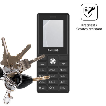 dipos Displayschutz für Philips E2112, mattierte Oberfläche, robuste Festigkeit und perfekte Passform