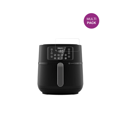 PhilipsAirfryer 5000 Series XXL mit aufgebrachter dipos Displayschutzfolie, glasklare Darstellung ohne Einschränkungen