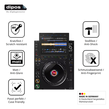 Displayschutz hergestellt in Deutschland, höchste Qualität made in Germany
