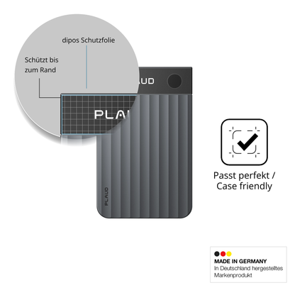 Schutzglasfolie mit optimaler Passform, zur Verwendung mit Hüllen geeignet