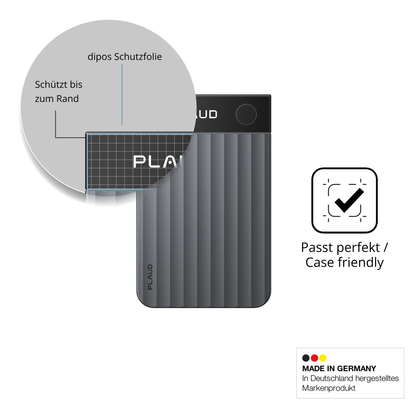 Besonders flexibler Displayschutz mit Anti-Shock-Schicht im Materialmix