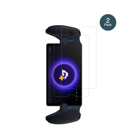 PlaystationPortal Remote 8 Zoll mit aufgebrachter dipos Flex Schutzfolie, glasklare Darstellung ohne Einschränkungen