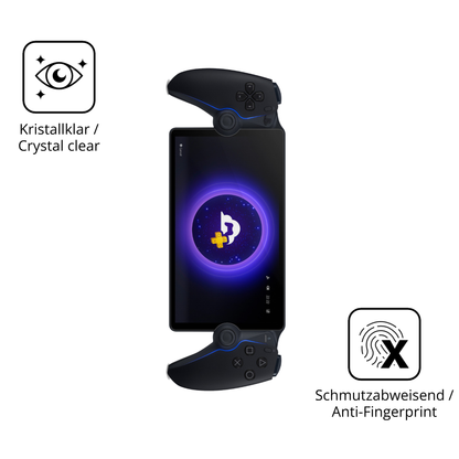 Flexible TPU-Folie passend zugeschnitten für Playstation Portal Remote 8 Zoll, vollständige Abdeckung