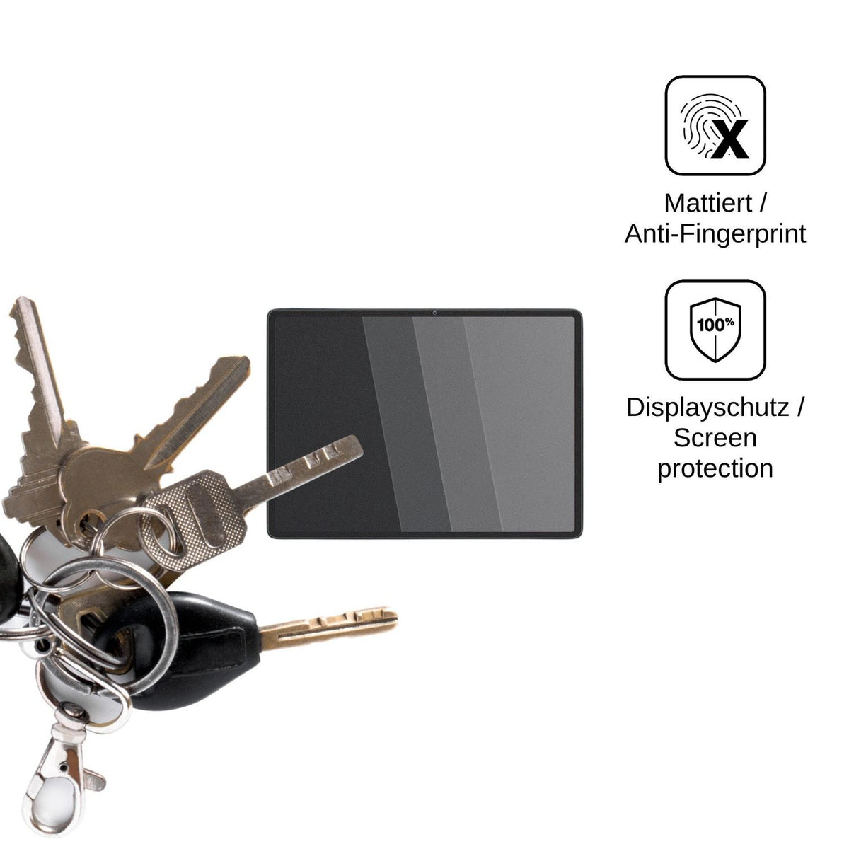 Blickschutzfolie für PLOYER T7300 matt Schutzfolie Privacy