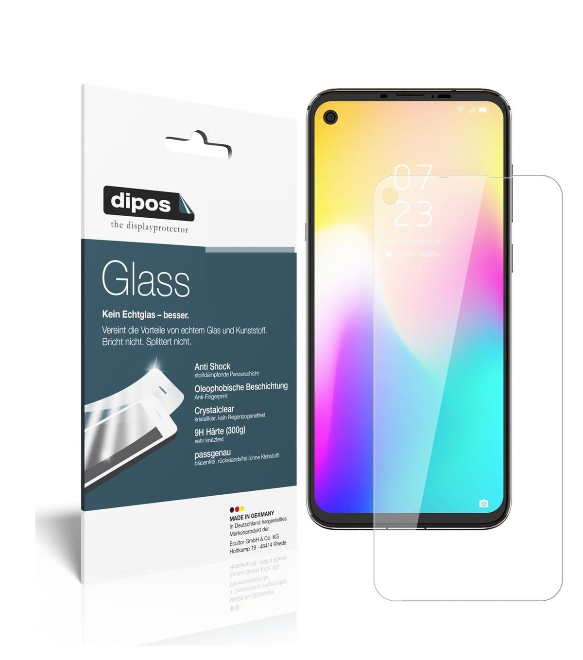 1x 9H Schutzfolie für Hisense Infinity U30 Panzerfolie