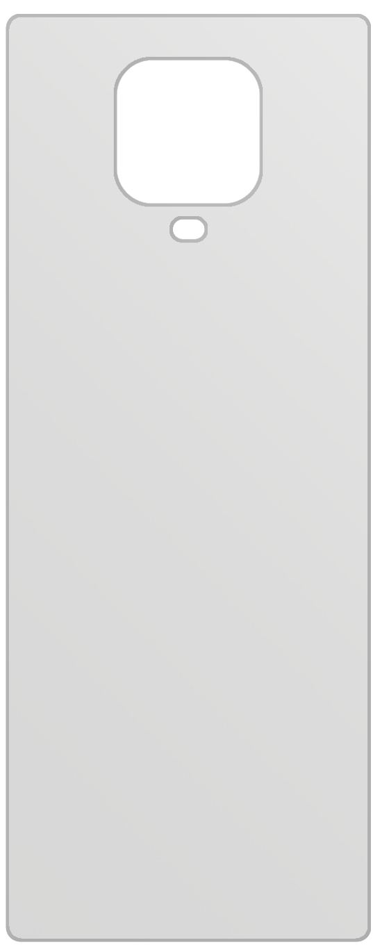 dipos Displayschutz für Poco M2 Pro Rückseite, mattierte Oberfläche, geringe Dicke und perfekte Passform