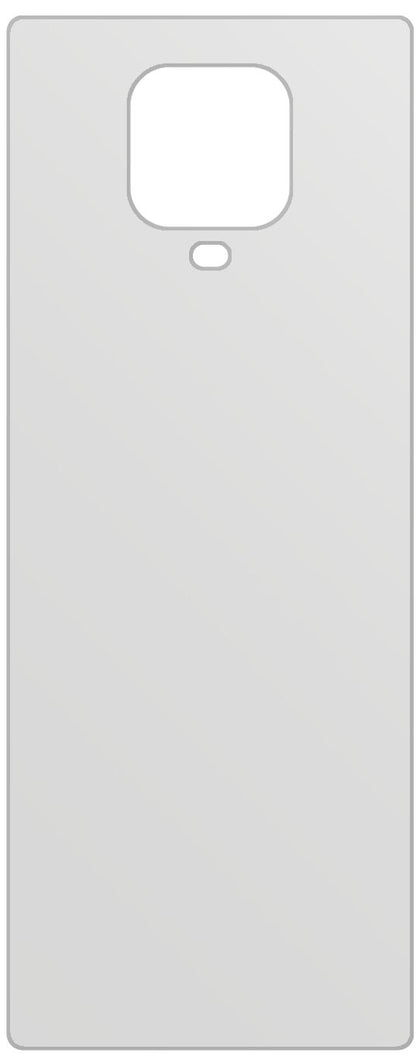 dipos Displayschutz für Poco M2 Pro Rückseite, mattierte Oberfläche, geringe Dicke und perfekte Passform