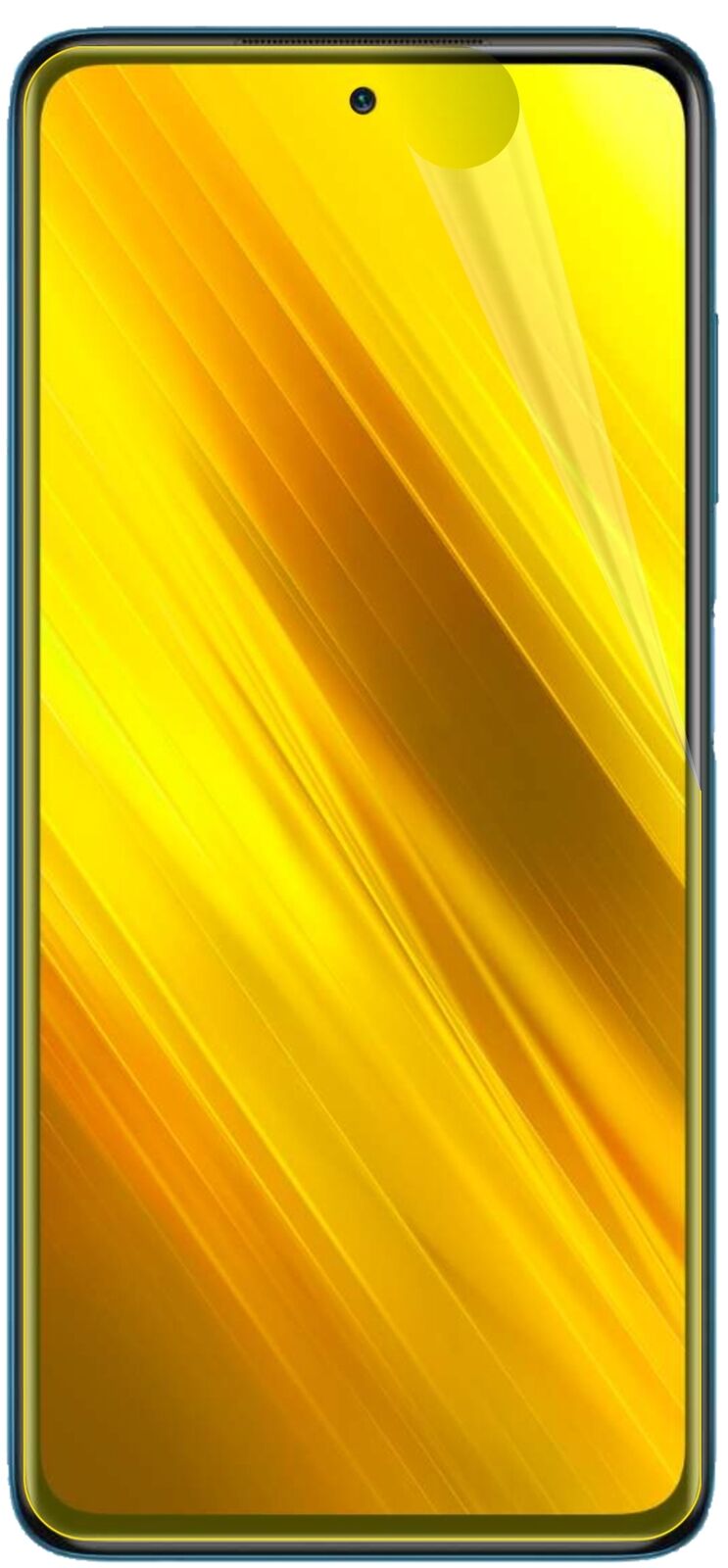 dipos Displayschutz für Poco X3 NFC, transparente Oberfläche, geringe Dicke und perfekte Passform