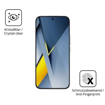 Flexible TPU-Folie passend zugeschnitten für Poco F8 Pro, vollständige Abdeckung