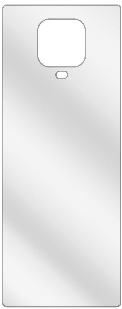 dipos Displayschutz für Poco M2 Pro Rückseite, transparente Oberfläche, geringe Dicke und perfekte Passform