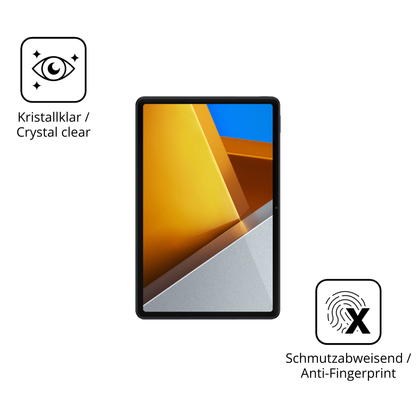 Flexible TPU-Folie passend zugeschnitten für Poco Pad M1, vollständige Abdeckung