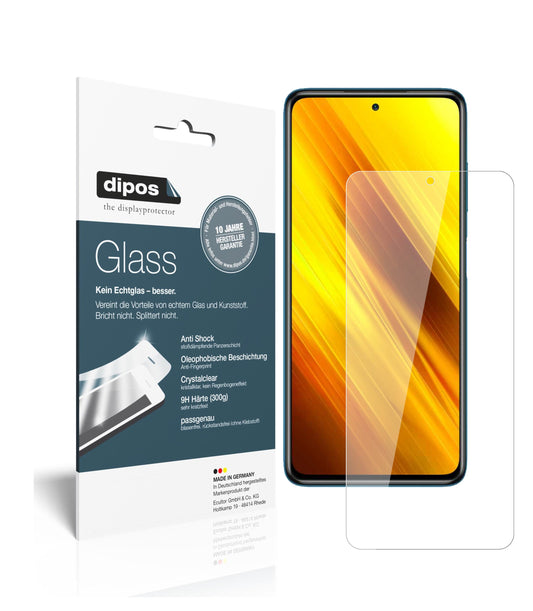 Perfekte Passform und ultimative Qualität: Unser 9H Panzerglas bietet Schutz für Poco-X3 NFC