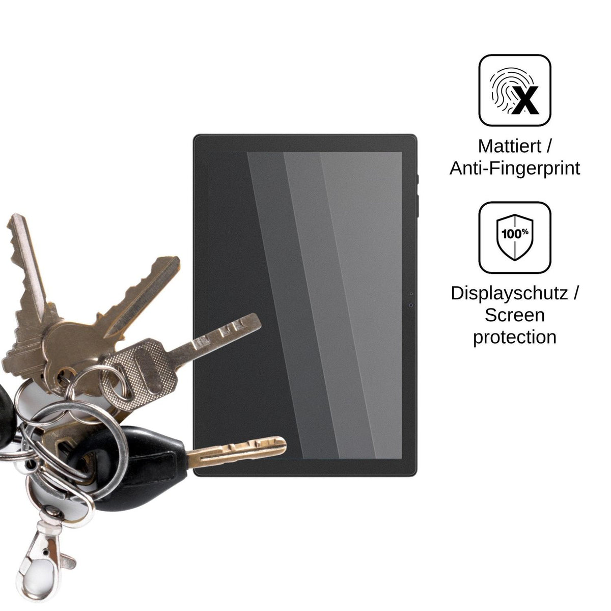 Blickschutzfolie für Point Mobile TE32 matt Schutzfolie Privacy