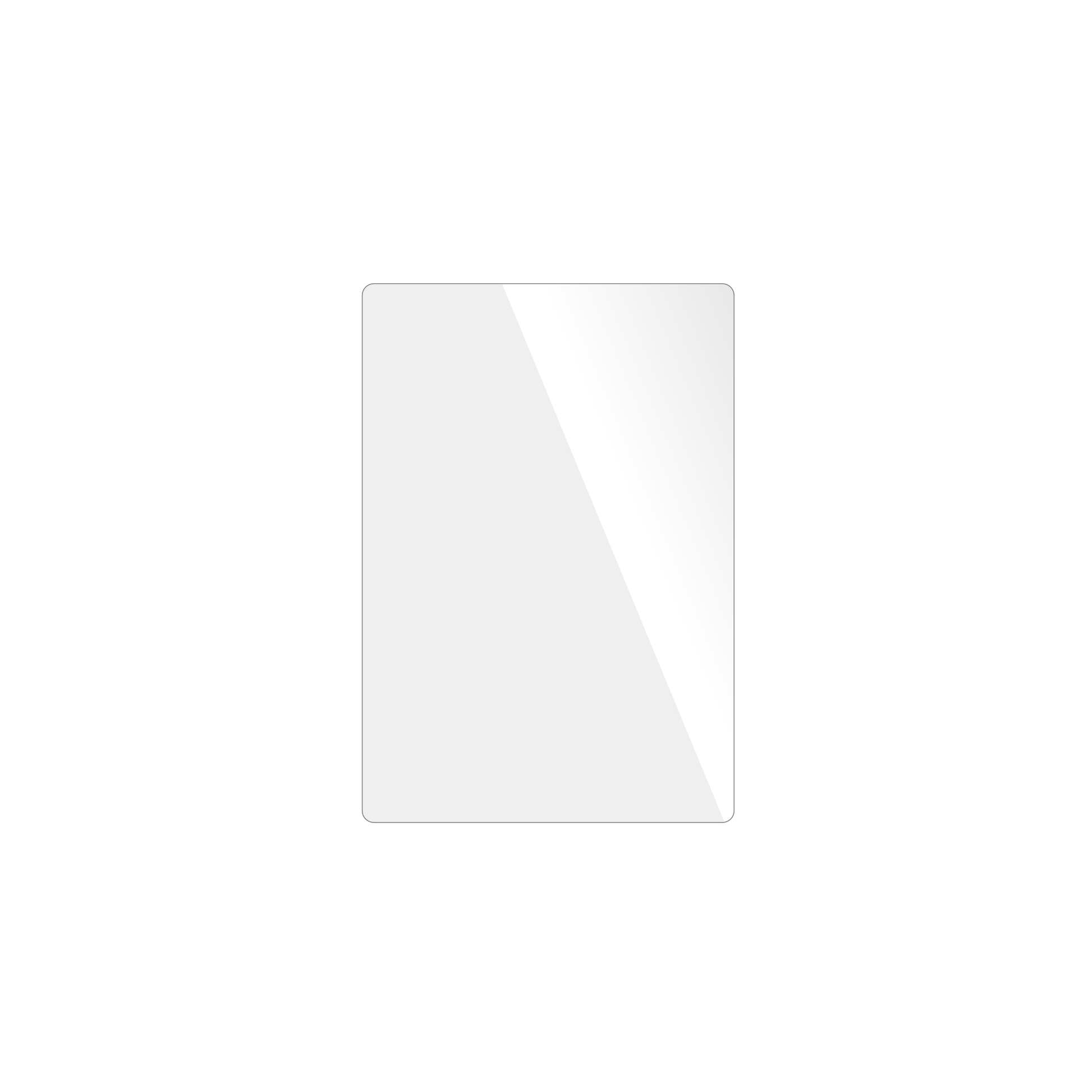 dipos Displayschutz für pritomm10 tab 10 plus, transparente Oberfläche, geringe Dicke und perfekte Passform