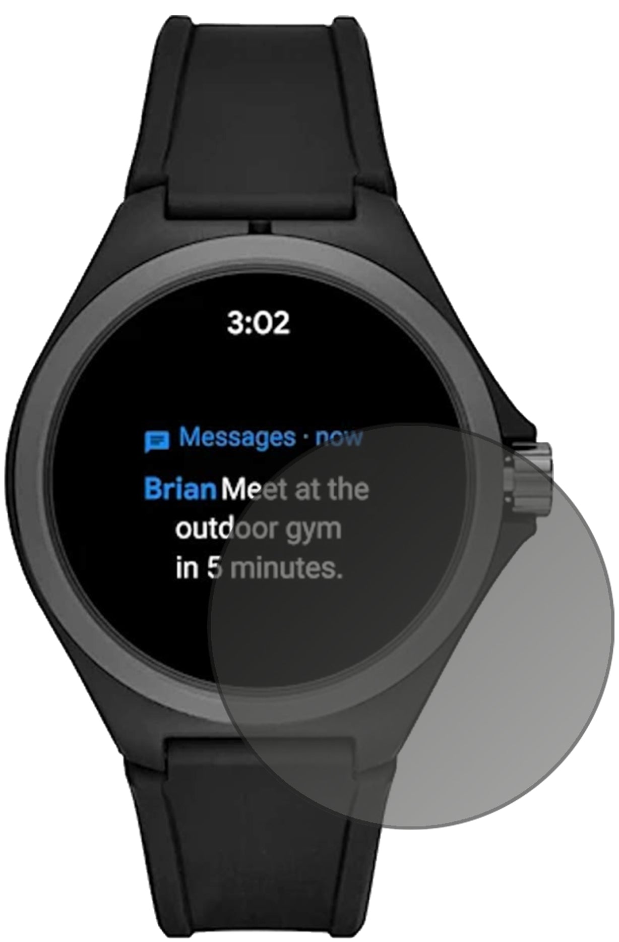 Blickschutzfolie für Puma PT9100 Smartwatch matt Schutzfolie Privacy