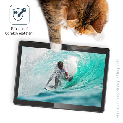 dipos Displayschutz für QDDQ Tablet, mattierte Oberfläche, robuste Festigkeit und perfekte Passform