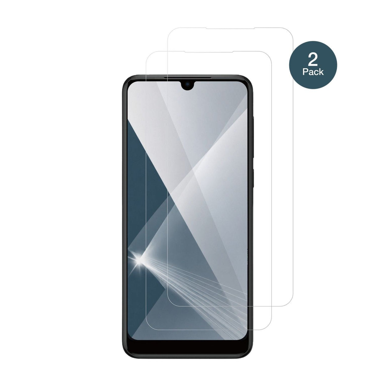 2x 9H Schutzfolie für Qilive Smartphone Q3 Panzerfolie