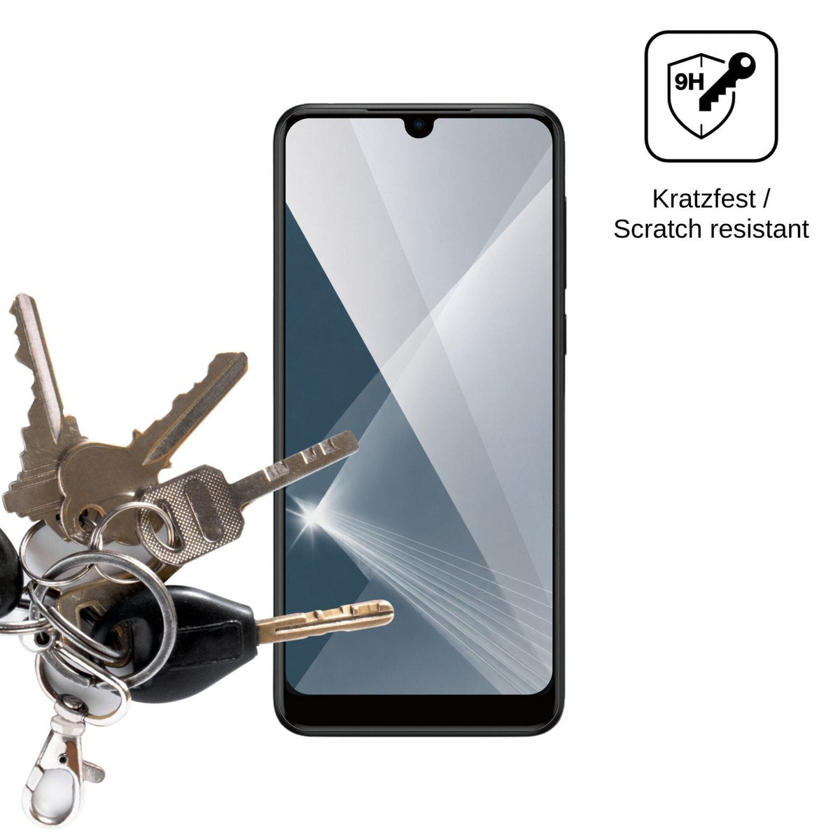 2x 9H Schutzfolie für Qilive Smartphone Q3 Panzerfolie