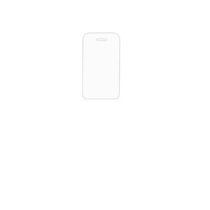 dipos Displayschutz für Qubo 4G Klapphandy, mattierte Oberfläche, geringe Dicke und perfekte Passform